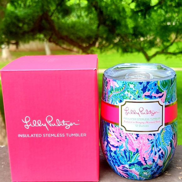 Lilly Pulitzer Other - Pretty Lilly Pulitzer insulated stemless tumbler. New in box, perfect condition